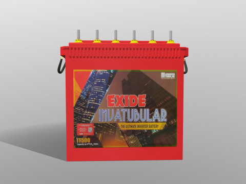 Car Battery 3D Модель