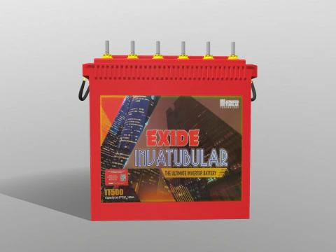 Car Battery 3D Model