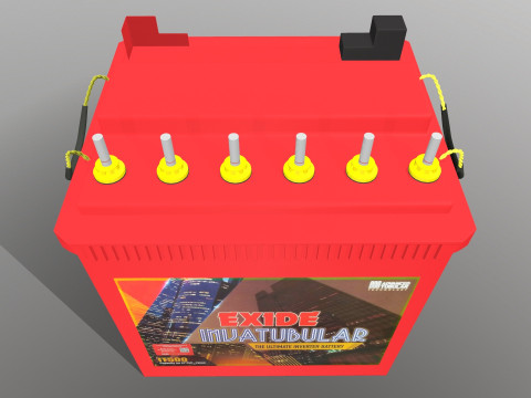 Car Battery 3D Модель