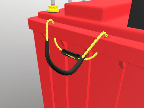 Car Battery 3D Модель