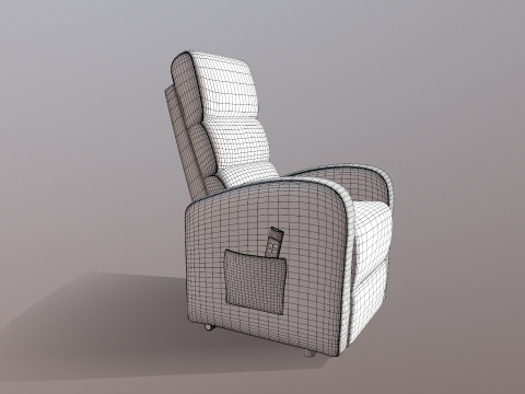 Recliner Chair Model 3D