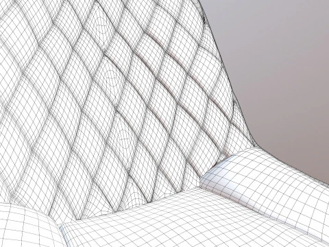 Dining Chair 3D Model