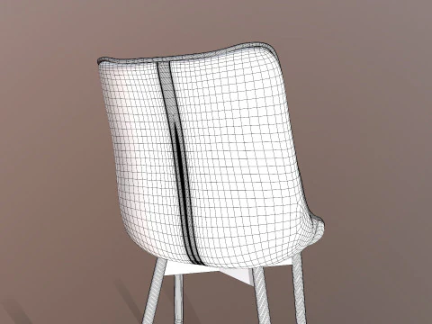 Dining Chair 3D Model