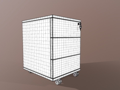 Drawer Cabinet 3D Модель