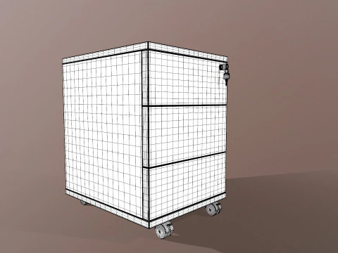 Drawer Cabinet 3D Model