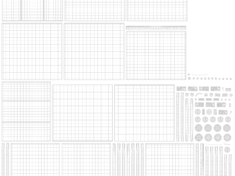 Drawer Cabinet 3D Модель
