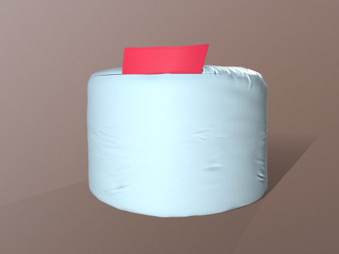 Bean Bag fatboy 3D मॉडल