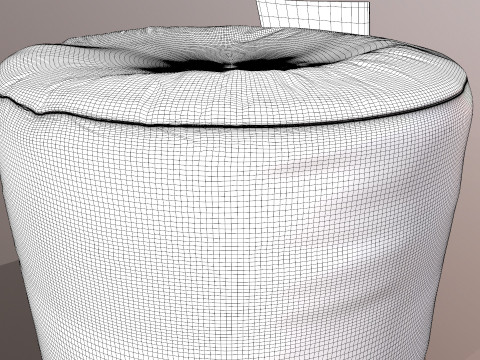 Bean Bag fatboy 3D मॉडल