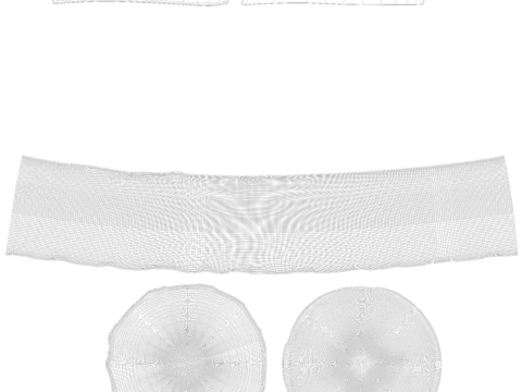 Bean Bag fatboy 3D Model