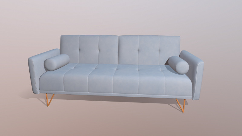 Sofa 3 Seater Recliner Modello 3D .c4d .max .obj .3ds .fbx .stl .blend 