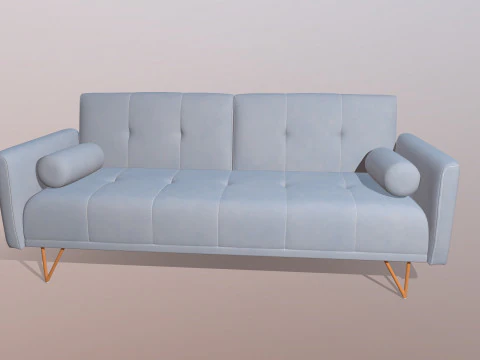 ソファ 3人掛け リクライニングチェア 3Dモデル