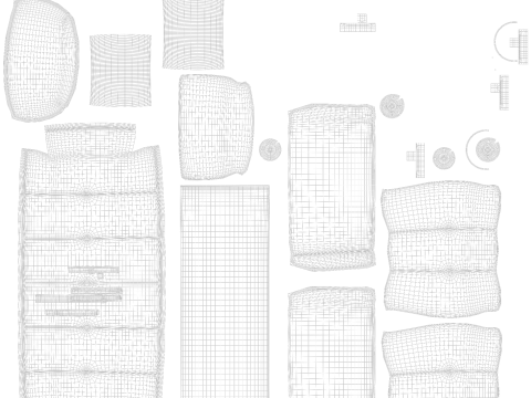 Sofa 3 Seater Recliner Modello 3D