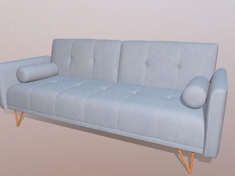 Sofa 3 Seater Recliner Modello 3D