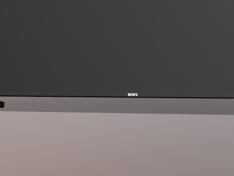 Sony LED 3D Model