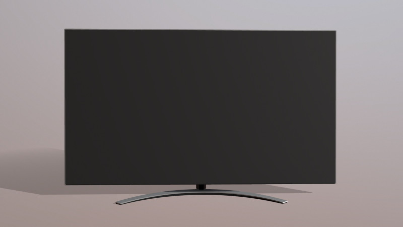 LED Monitor 3D Model .c4d .max .obj .3ds .fbx .stl .blend 