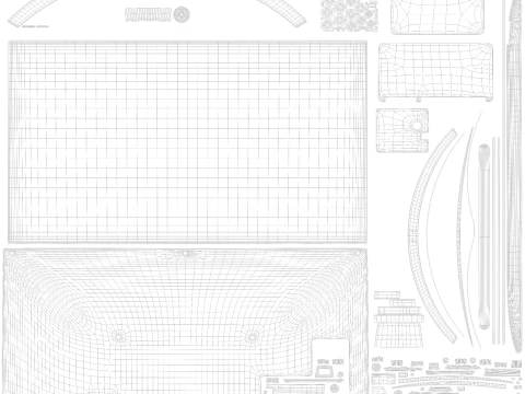 LED Monitor 3D Model