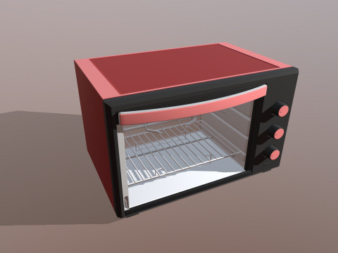 Microwave 3D Model