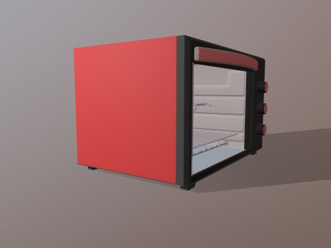 Microwave Model 3D