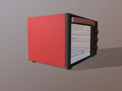 Microwave 3D Model