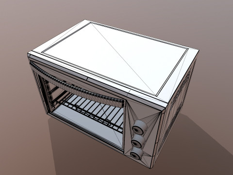 Microwave Model 3D