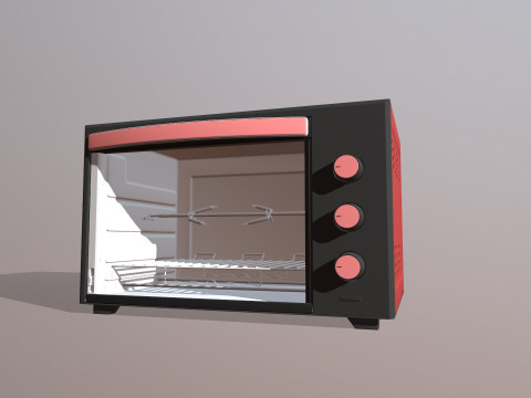 Microwave Model 3D