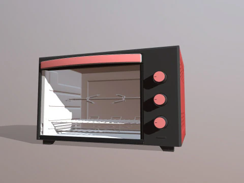 Microwave 3D Model