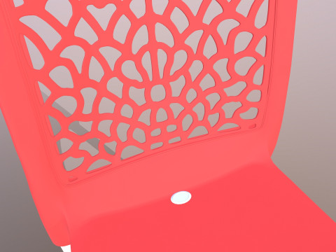 Plastic Armchair Modello 3D