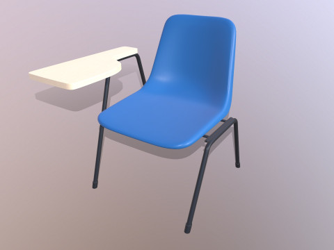 Student Chair 3D Model