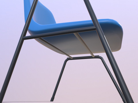 Student Chair Modello 3D