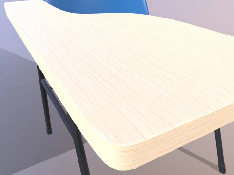 Student Chair 3D Model