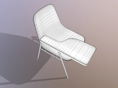 Student Chair 3D Model