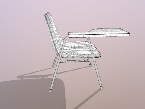 Student Chair Modello 3D