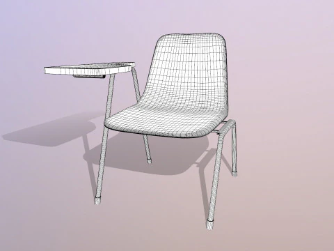Student Chair 3D Model