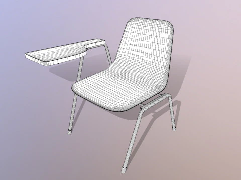 Student Chair 3D Model