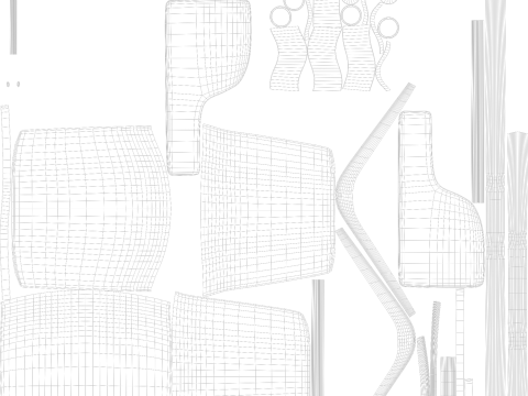 Student Chair Modello 3D