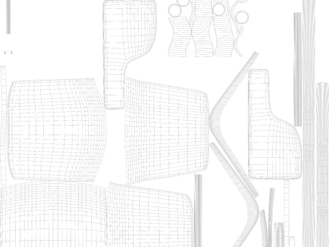 Student Chair 3D Model