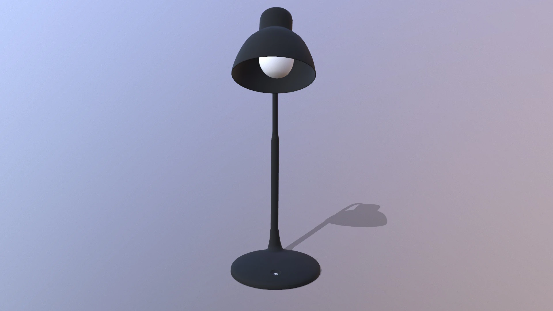 Table Lamp 3D Model .c4d .max .obj .3ds .fbx .stl .blend 