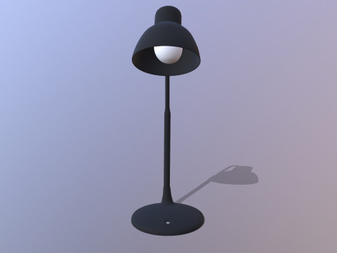 Table Lamp 3D Model