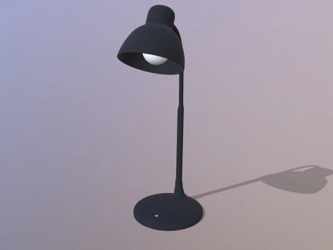 Table Lamp 3D Model