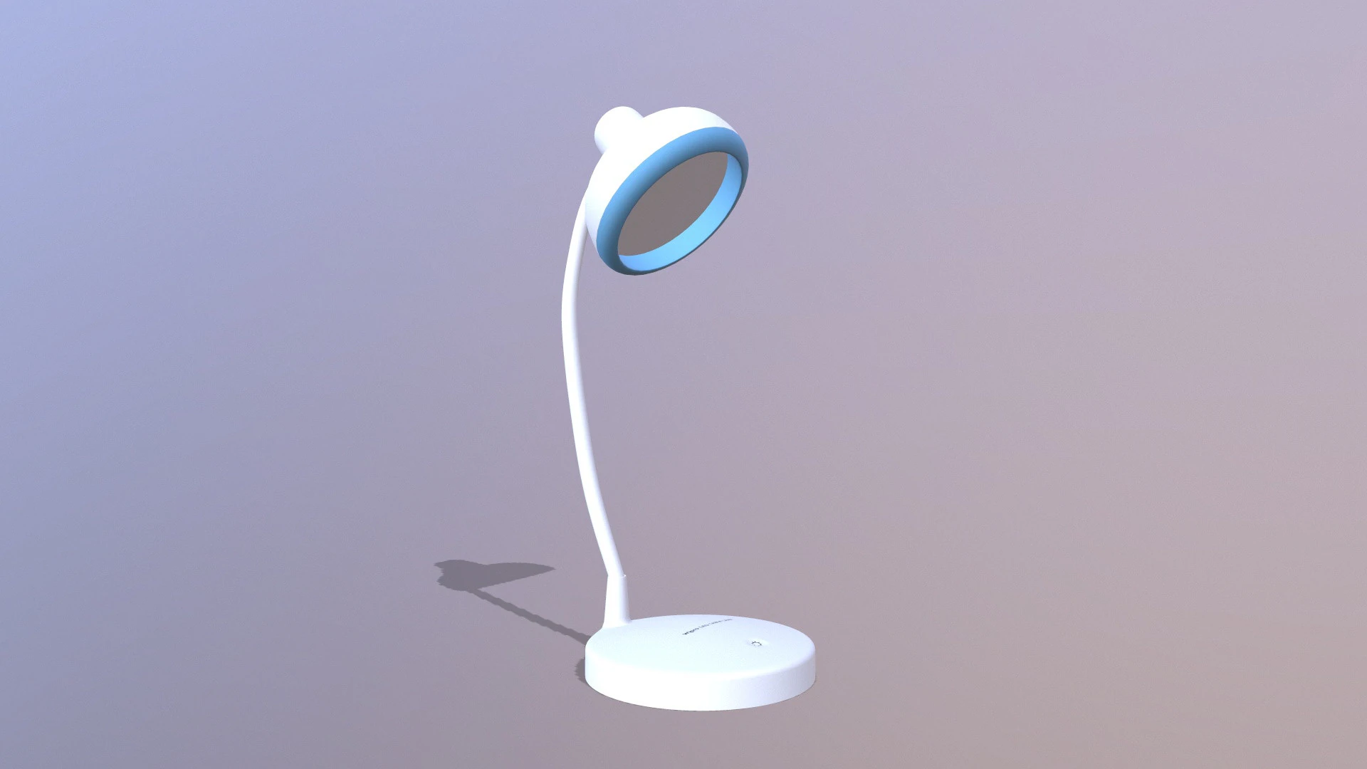 Table Lamp 3D Model .c4d .max .obj .3ds .fbx .stl .blend