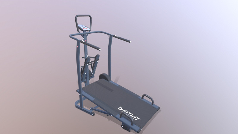 Treadmill Model 3D .c4d .max .obj .3ds .fbx .stl .blend 