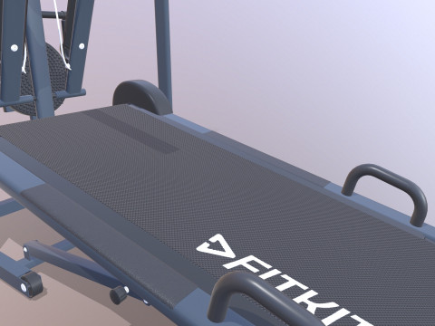 Treadmill Model 3D