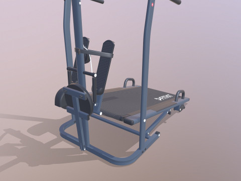 Treadmill Model 3D