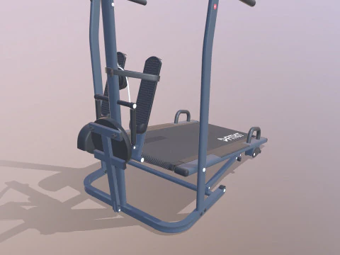 Treadmill 3D Model