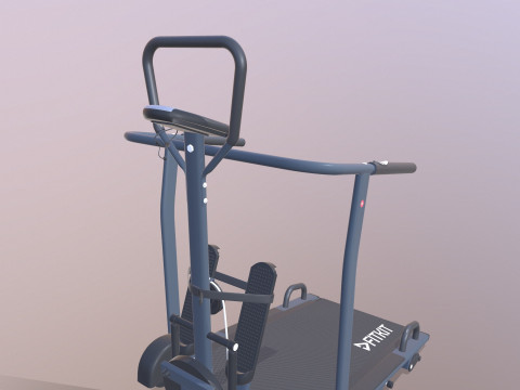 Treadmill Model 3D