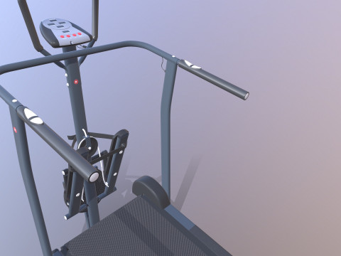 Treadmill Model 3D