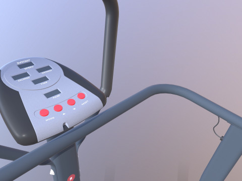 Treadmill Model 3D