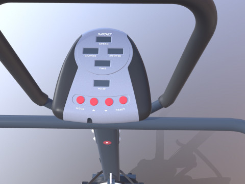 Treadmill Model 3D