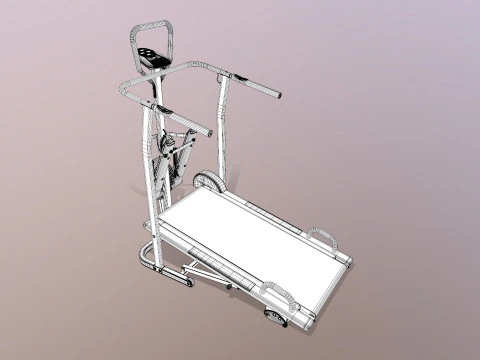 Treadmill 3D Model