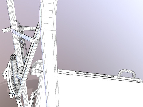 Treadmill Model 3D